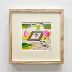 「MUGO ・ん⋯石っぽい」額装込